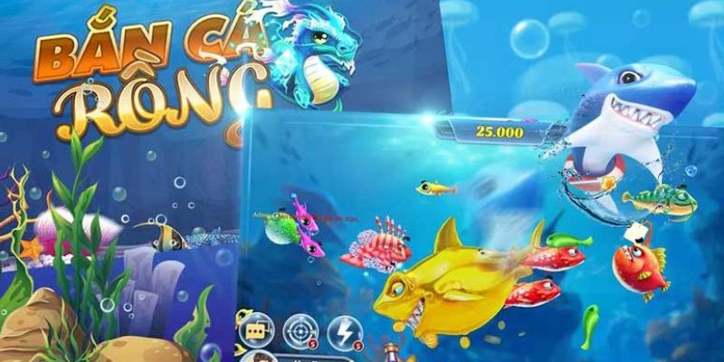 Bắn cá rồng online – tựa game với nhiều điều thú vị